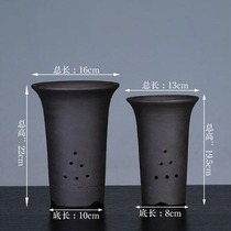 Extra large household purple sand Clivia flower pot orchid low price clearance flowerpot pot pot Yixing