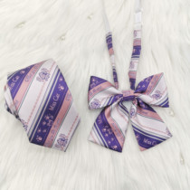 (Deep Purple Love Cat) Original Bow Tie Female Academic Style Tie Male Collar Bow JK DK Small Accessories