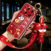 New Year Applicable Huawei mate40pro mobile phone shell limited edition of this life 40e Bull Year Personality Creativity mate30 Silicone Gel 20 Anti-Fall New Full Bag Lens 30epro Female Tide Tide i
