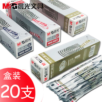 Chenguang stationery 007 Diamond neutral refill Black 0 5mm bullet gel pen red refill Black Blue water refill school supplies