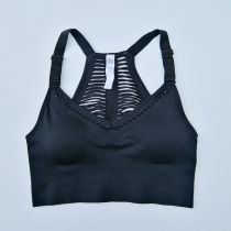 Special offer~Sexy backless sports underwear fitness bra black adjustable shoulder strap yoga bra summer thin female