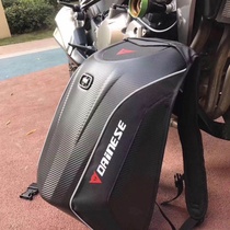 Carbon Fiber Motorcycle Riding Backpack Locomotive Backpack OGIO hard case Turtle Bag Anti-Rain Rider Head Full Helmet Man