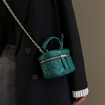 France Cone Koery Soft leather Mini chain Small bag Girls 2022 New Yangqi Inclined Satchel Bag