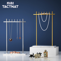 Commercial Jewelry Necklace Display Rack Jewelry Jewelry Shelf Shop Bracelet Vertical Small Hanging Window Supplies