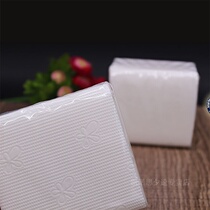 100 packs of small drawing paper Square small square pumping hotel food stall restaurant hotel square paper embossed napkin paper