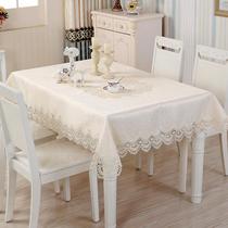 embroidered tablecloth table dining table cover Satin table