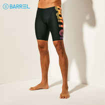 BARREL mens racing series Big Logo Jammer five-point swimming trunks