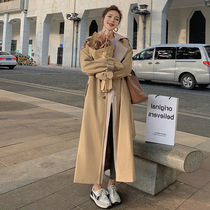 MAJE KARA 2022 New Early Spring Joker Coat Temperament Skinny Coat Goddess Fan Yinglun Coat