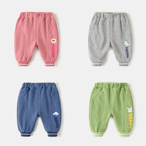 Infant pants Spring and Autumn wear baby spring boys buttock girls childrens clothing baby big pp pants spring tide
