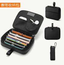 Jiaojiao suitable for Apple watch with applewatch5 storage box Leather bag winding multi-function bag iwatch234