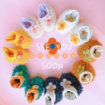 (Spot) 20cm baby with Teddy plush doll small socks soft shoes 6-color doll shoes