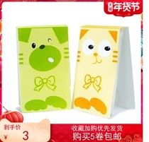 Popular polaroid mini mini photo paper universal small photo album orange light green cartoon cat and dog 3 inch cute
