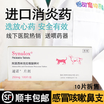 Su Nuo tablet 250mg Cold cough for cats and dogs nasal branch for cats and dogs Miamocillin pet anti-inflammatory drug for cats and dogs 10 tablets