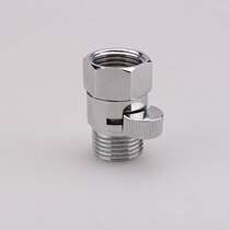 Copper 4 parts inside and outside silk small shower shower nozzle quick switch hose straight through water stop valve pipe quick opening valve
