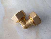 Foshan Rifeng 1418 1620 Aluminum plastic pipe gas pipe water heater accessories copper equal diameter elbow 2025 2632