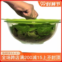 Food grade fresh lid bowl lid dish lid universal silicone sealed lid refrigerator microwave oven heated lid