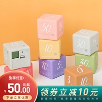 Orange Stationery Rubiks Cube Timer Gravity Childrens Student Special Learning Time Manager Reminder Timing Kitchen