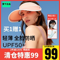 Banana sunscreen hat womens anti-UV face cover cap Beach visor duck tongue vv outdoor empty top sun hat c