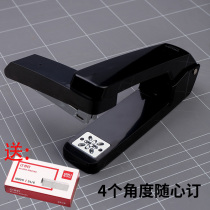 deli No 12 Standard stapler 0325 Economical and simple stapler Stationery Office supplies Binding document machine Book binding tools Universal stapler Stapler Student stationery