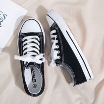 Autumn canvas shoes mens shoes students low-help boys board shoes Korean casual cloth shoes Wild Mens sneakers Sports