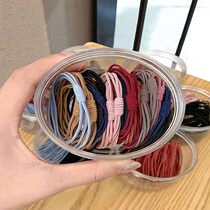 Korean version of the net red high elastic adult head rope female simple wild hair accessories rubber band hair rope hair ring head rope