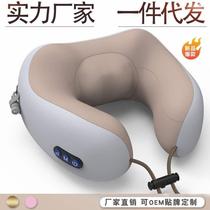 u shape pillow massage neck electric vibration massager