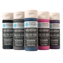 plaid Martha Stewart blackboard paint acrylic paint color painting