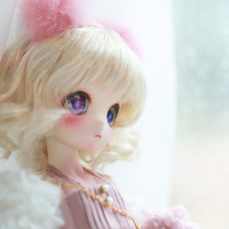 Spot DollZone pink bear BJD 6 points cartoon cute doll full set of naked baby DZ official genuine SD