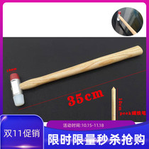 Car depression repair tool free sheet metal nylon hammer long handle high-strength plastic magnet pen concave and convex pit accessories