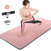Yoga Exercise Mat Thick Nonslip Pilates Fitness Home Gym Pad
