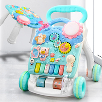 Childrens multifunctional early education game table 6 months educational baby toy baby toddler Baby 1-3 years old toddler trolley