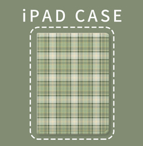 Suitable for ipadair4 protection sleeves 2020 new ipad8 generation soft shell 10 2 inches 2018 flat mini5 4 trifold with pen slot 10 9 plaid outside