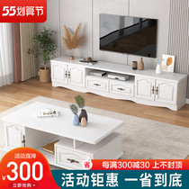 Tea table TV cabinet Composition Modern minimalist Home Small family Type economy Living room lockers Brief EuroTV Closet Wall Cabinet