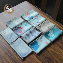 National tide absorbent tea towel high-grade suede tea table special towel rag Chinese tea set accessories tea table tea cloth