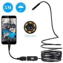 owsoo 6 led 7mm usb endoscope camera 5m waterproof usb wire