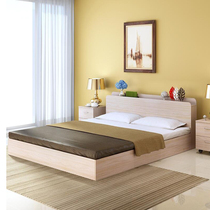 Modern minimalist ban shi chuang 1 2 m 1 5 m 1 8 meters bed tatami bed box chu wu chuang storage bed