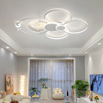 The circular living room lamp 2022 luxury high - end bedroom lamp full of star ceiling lamps to a minimal modern atmosphere