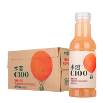 Nongfu Spring Dissolved C100 Grapefruit 445ml * 15 Bottles of Full Case Vitamin C Composite Juice Drinks