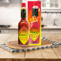 United States imported Tabasco chili hot chili sauce 60ml Western food raw Pizza Hut chili sauce