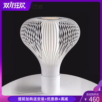 Yiju Lighting Designer Modern Fashion Hardware Birdcage Creative Personality Decoration Restaurant Bedroom Model Room Table Lamp