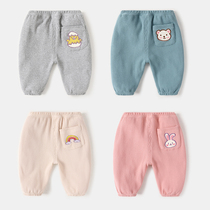 Baby pants spring and autumn young children casual pants spring boys childrens clothing butt pants childrens spring clothes small baby big pp pants