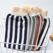 Washing scrub towel cloth artifact adult hand set strong decontamination fine coarse sand men and women thick bath ball flower pull back strip