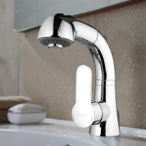 (Offline the same model) Xi arrow all copper round table basin basin faucet-TCLL-3017