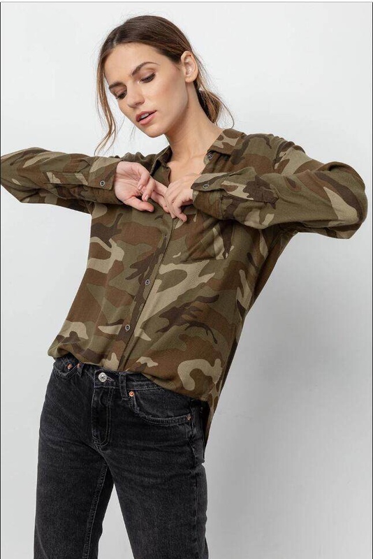 R@Ils Original D Spring New Cool and Stylish Camouflage Shirt