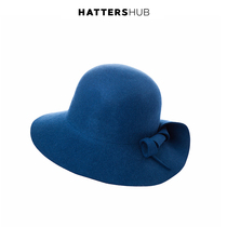 Hats hats womens autumn and winter retro felt hats ladies and elegant bowler hats winter woolen hats