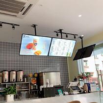 Backlit Milk Tea Shop Ordering light box hanging hanging wall-mounted production desktop price single-sided hanging bracket face-face