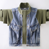 Boy Shirt 2022 New Child Han Gas Cover Boys in the Boy Wave in Spring and Autumn 2022