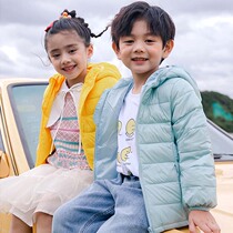 Next win girls light down jacket white duck down winter new mens and womens baby childrens warm coat