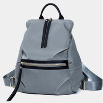 Tide Card Double Shoulder Bag Women 2021 New Large Capacity Fashion Light Travel Backpack 100 Hitch Multipurpose Single Shoulder Handbag