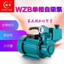 Advanced household self-priming pump single-phase pumping pump Air conditioning pump pipeline booster pump water pump 1 inch 370W750W